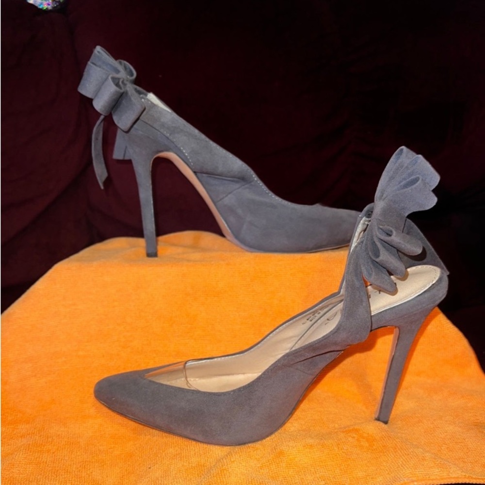 Grey Suede Shoes